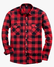 Load image into Gallery viewer, Plaid Flannel Button Down
