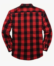 Load image into Gallery viewer, Plaid Flannel Button Down
